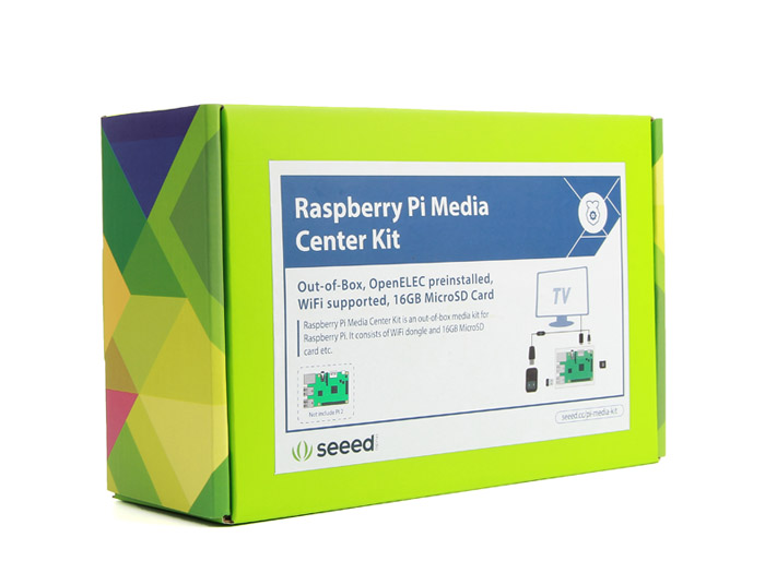 SeeedStudio Raspberry Pi Media Center Kit [SKU: 110990471] ( 라즈베리파이 미디어 센터 키트 )
